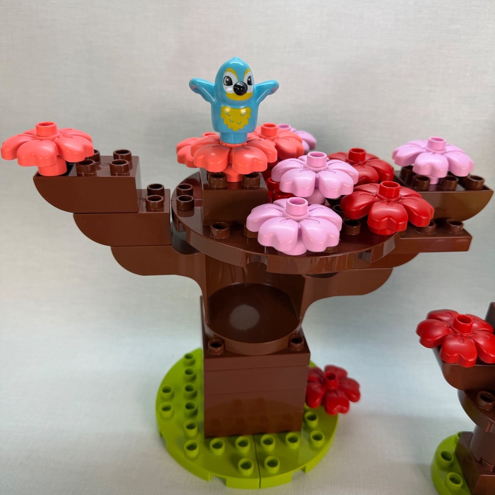 LEGO DUPLO Wild Animals of Asia 10974 Animals Panda Monkey Bird Elephant Tigers - Picture 3 of 8